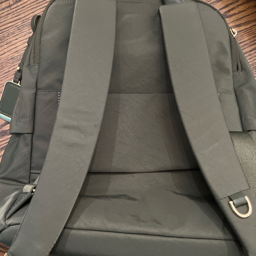 TUMI Dark Green Halsey Voyageur Backpack NWT - Picture 7 of 8